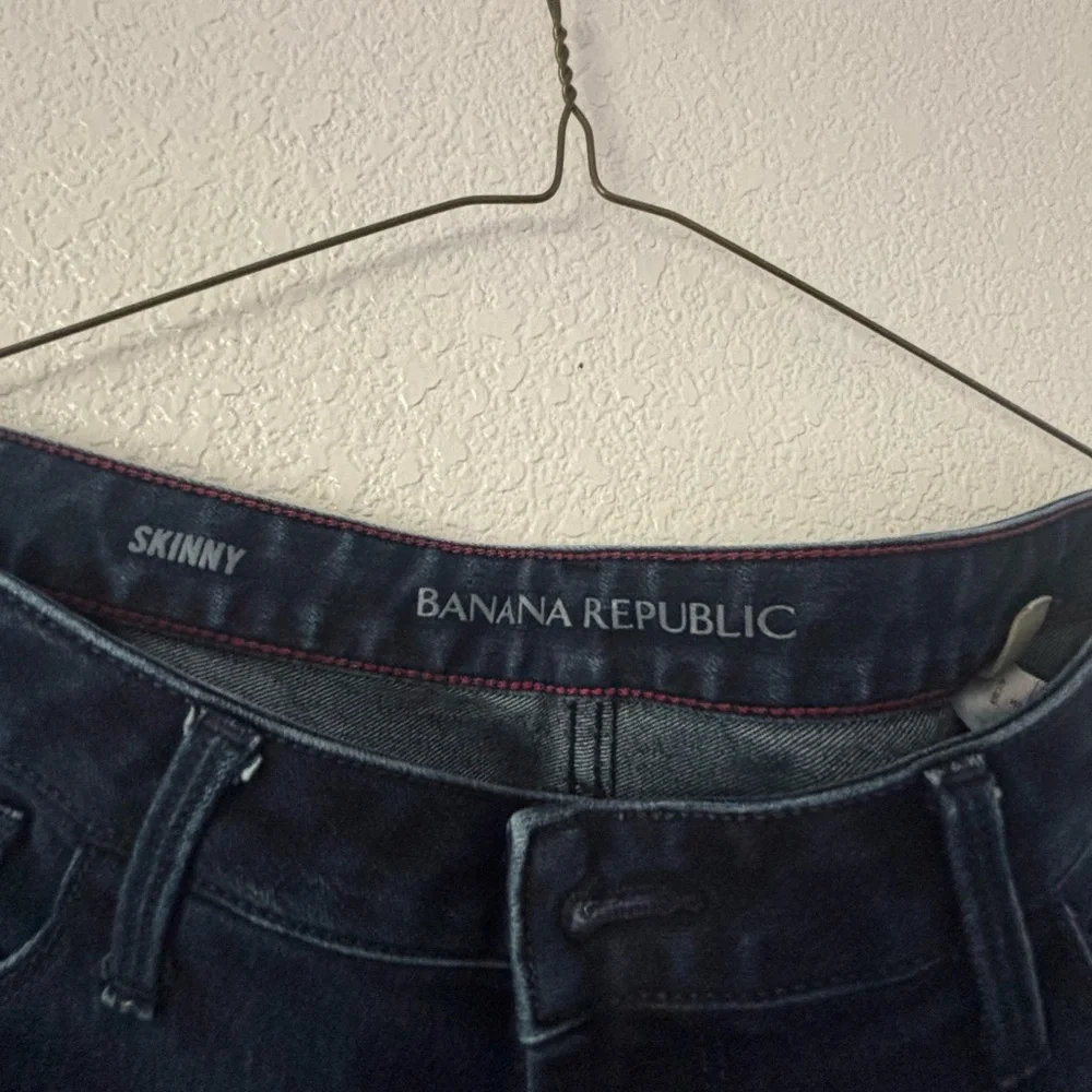 Banana Republic Navy Skinny Jeans - Picture 2 of 4